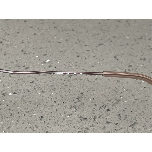 LA STRADA 108 L4N Eyeglasses Frames ONLY 50-18-135 oval purple full rim